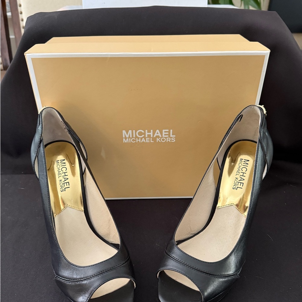 Michael Kors Black Stiletto Heels
